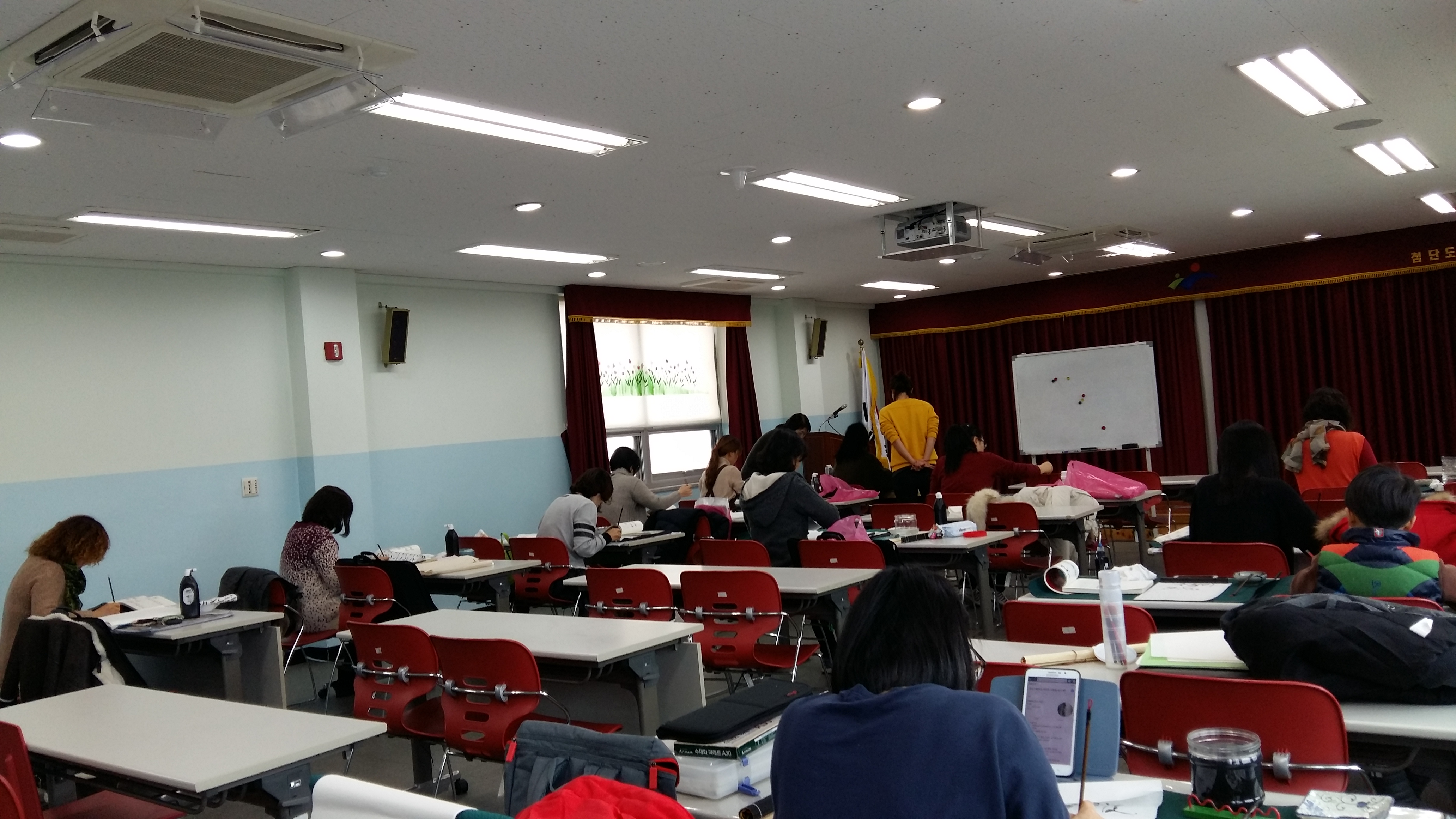 첨단도서관 제1기 문화교실 첨부이미지 : 캘리2.jpg 